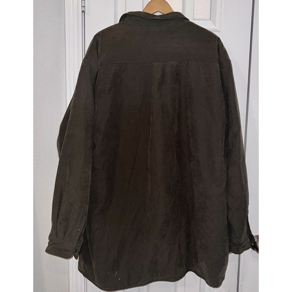 Vintage Northwest Territory Sherpa Lined Jacket Mens Green XXLT - Picture 3 of 7